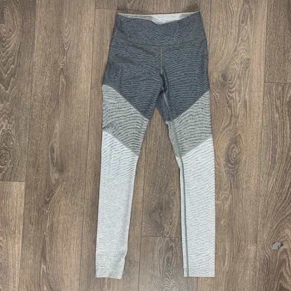 Outdoor Voices Springs 7/8 Leggings High rise Waist Colorblock Grey Size XS - Picture 9 of 14